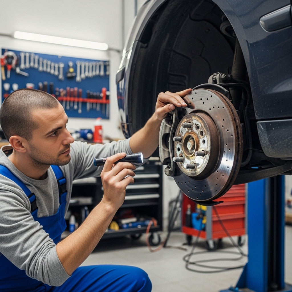 Fren disklerinin kontrol edilmesi
