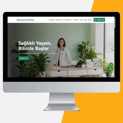 diyetisyen, doktor, dişçi, disci, hekim, yaşam koçu, web sitesi, web tasarım, hazır site, hazır site tasarım, profesyonel site, profesyonel web tasarım