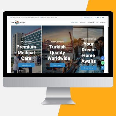 sağlık turizmi, lojistik, nakliye, gayrimenkul, emlak, danışmanlık, turizm, tur, web sitesi, web tasarım