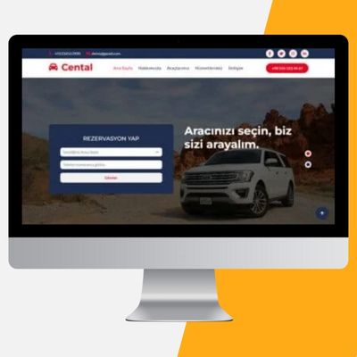 rentacar, oto, kiralama, tamir, bakım, hizmet, web sitesi, web tasarım