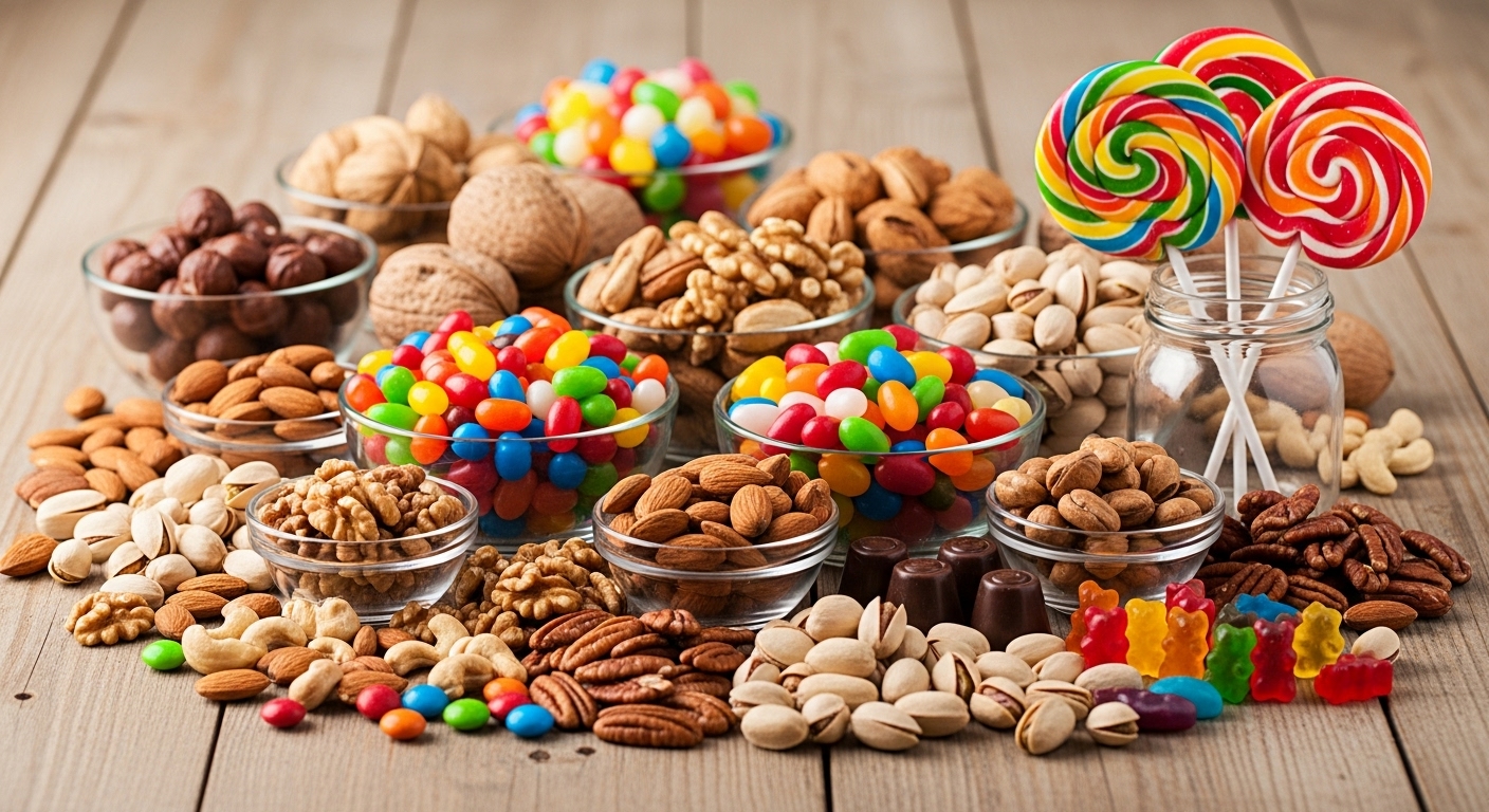 Öz Özgen özel karışımlar - Çeşnili fıstık ve baharatlı kuruyemiş seçenekleri