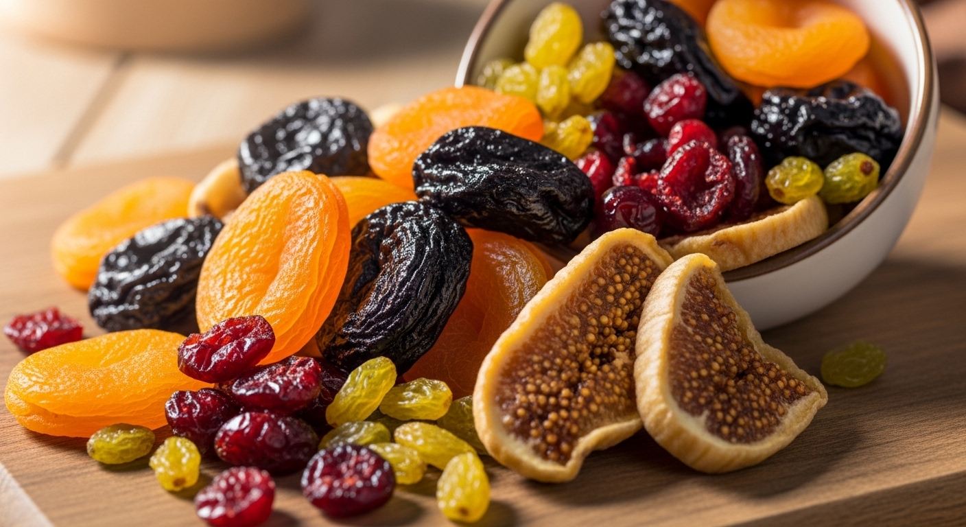 Öz Özgen organik kuru meyveler - Kayısı, incir ve erik kurusu özel karışım