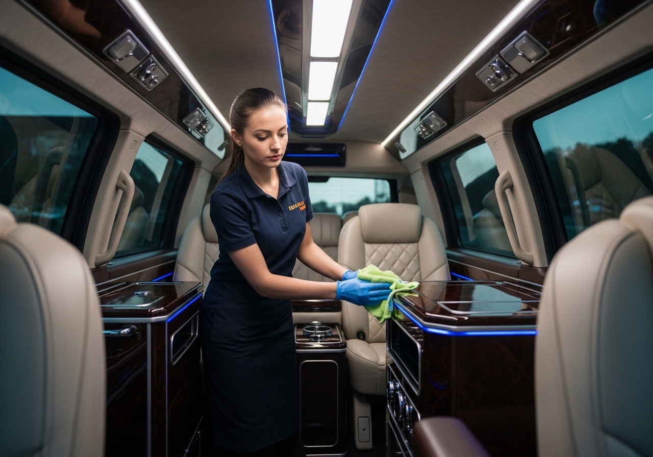 Araç sterilizasyon ve temizlik süreçlerimizden bir kesit