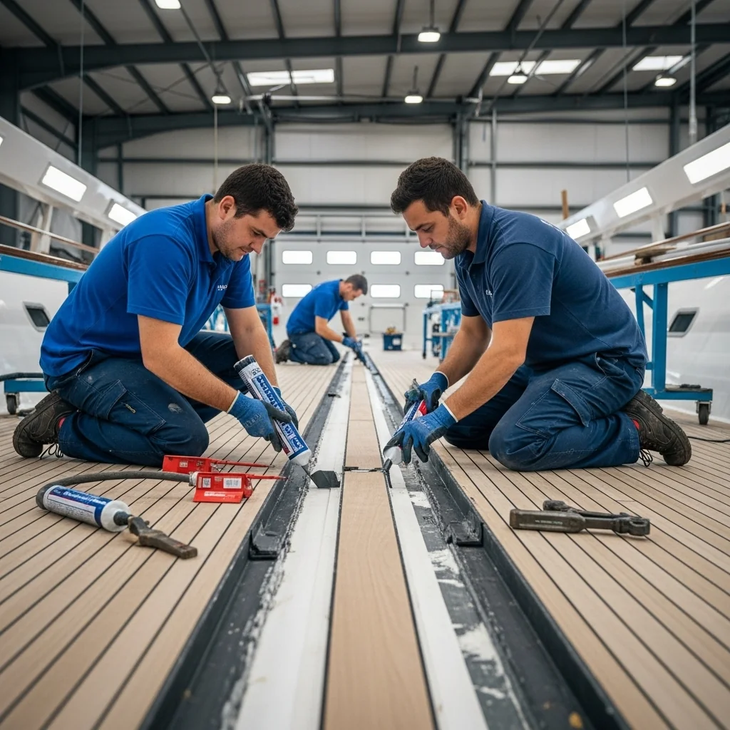 Güverte Tik Teak Ahşap İşleri